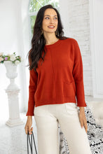 Load image into Gallery viewer, Stitched Seam Light Sweater