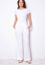 Load image into Gallery viewer, UP! Classic Wide Leg Linen Pants