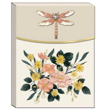 Load image into Gallery viewer, Note Pad with Dragonfly Embellishment
