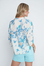 Load image into Gallery viewer, Floral Butterfly Blouse