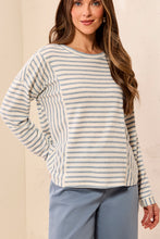 Load image into Gallery viewer, Long Sleeve Crew Neck Top- Assorted Colours