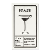 Load image into Gallery viewer, Gin & Martini Dishcloths Set of 2