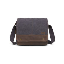 Load image into Gallery viewer, Canvas Messenger Bag- Assorted Colors