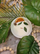 Load image into Gallery viewer, WHITE Candles in bowls- Assorted Scents