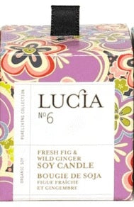 N°6 Fresh Fig & Wild Ginger Small Candle