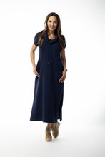 Load image into Gallery viewer, Cowl neck Dress with Pockets
