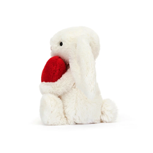Load image into Gallery viewer, Bashful Red Love Heart Bunny
