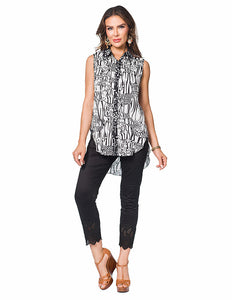 Sleeveless Light Weight Tunic  Top