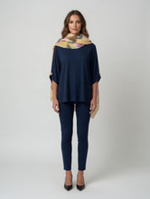 Load image into Gallery viewer, Bamboo Round Neck Top With Buttons on Sleeve
