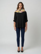 Load image into Gallery viewer, Bamboo Round Neck Top With Buttons on Sleeve
