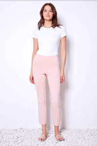 Linen Effect Techno UP Ankle Pants