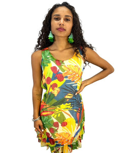 Tropical Tank Dress