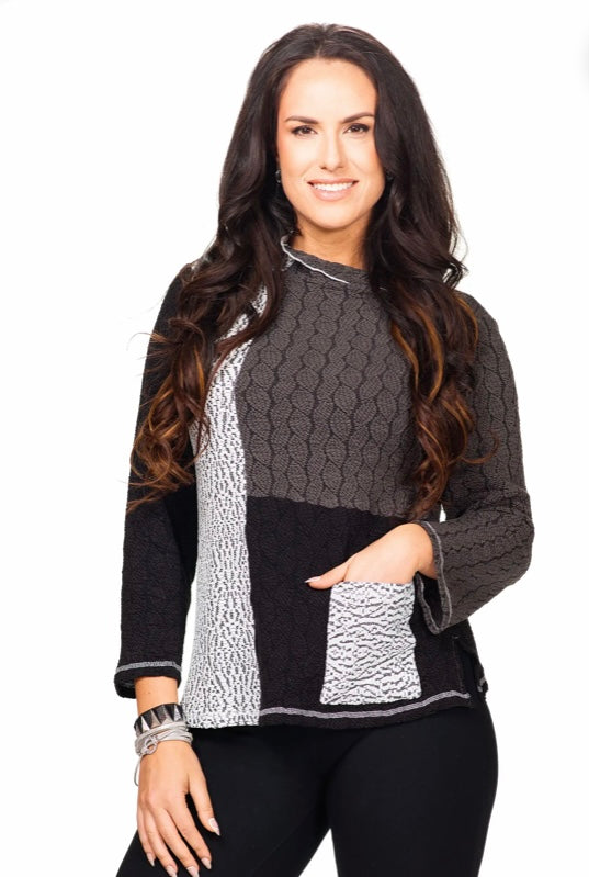 Multi Colour Block Tunic