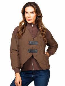 Jacket with Vest Overlay