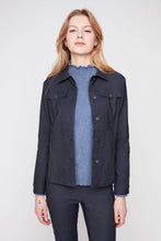 Load image into Gallery viewer, Four-Pocket Stretch Shirt Jacket
