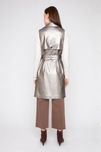 Load image into Gallery viewer, Pewter Sleeveless Jacket
