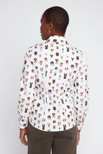 Load image into Gallery viewer, Dog Print Poplin Button-Down Shirt
