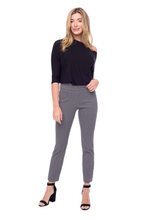 Load image into Gallery viewer, UP! Weave Techno Slim Ankle Pant
