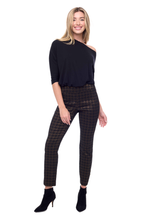 Load image into Gallery viewer, UP! Goldstone Techno Slim Ankle Pant
