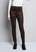 Load image into Gallery viewer, Floral Print Slim-Leg Pants With Pockets
