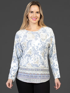 Printed Sweater