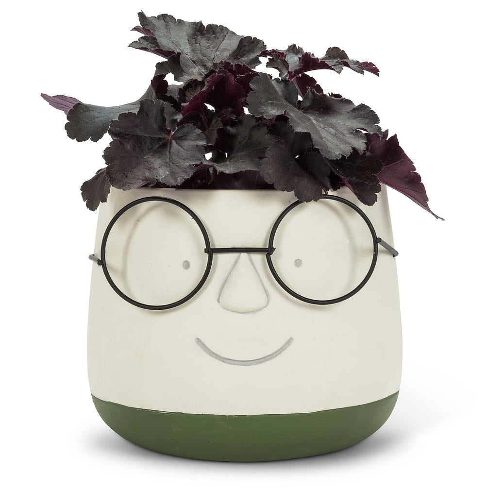 Face Planter with Glasses