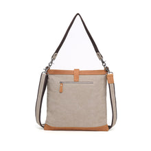 Load image into Gallery viewer, Canvas Shoulder Bag- Grey
