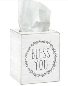 Bless You Tissue Box