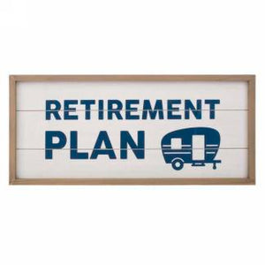 Retirement Plan Wall Plaque