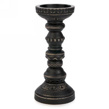 Load image into Gallery viewer, Black Antique Candle Holder -Assorted Sizes
