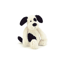 Load image into Gallery viewer, Bashful Black &amp; Cream Puppy- Assorted Sizes
