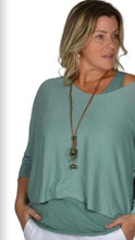 Load image into Gallery viewer, 2pc Top with Necklace - Asst Colours
