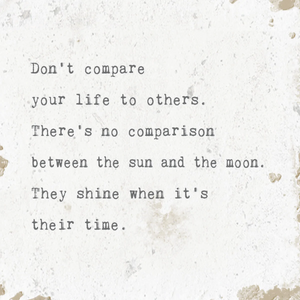 Coaster- Don't Compare