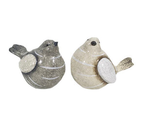 Ceramic Rock Bird-Asst