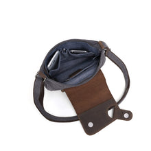 Load image into Gallery viewer, Canvas Tote Bag with Leather Trim- Assorted Colours
