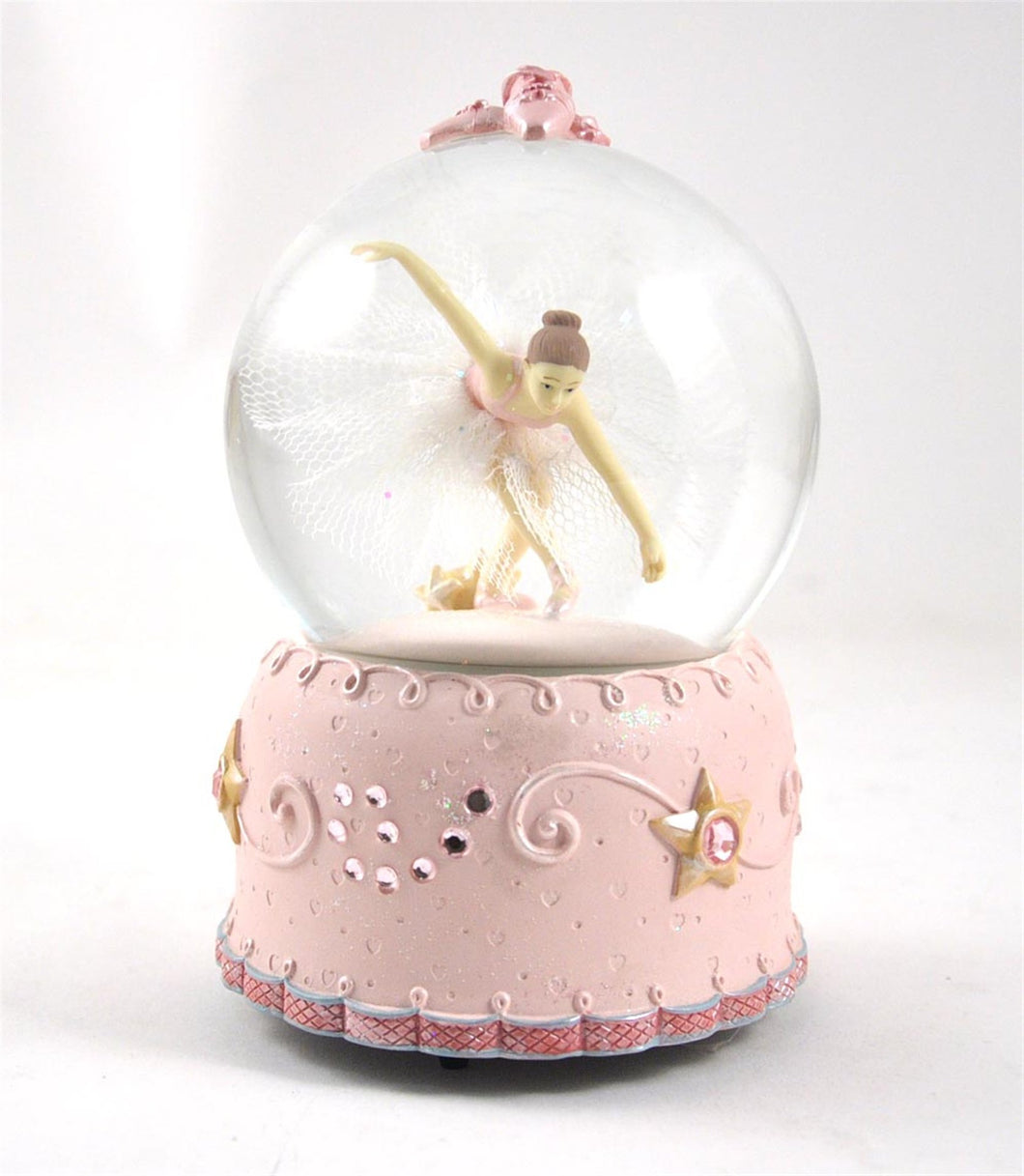 Musical Ballerina Snow Globe