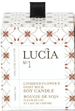 Load image into Gallery viewer, N°1 Linseed Flower &amp; Goat Milk Soy Candles- Assorted Sizes
