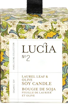 N°2 Laurel Leaf & Olive Soy Candles- Assorted Sizes