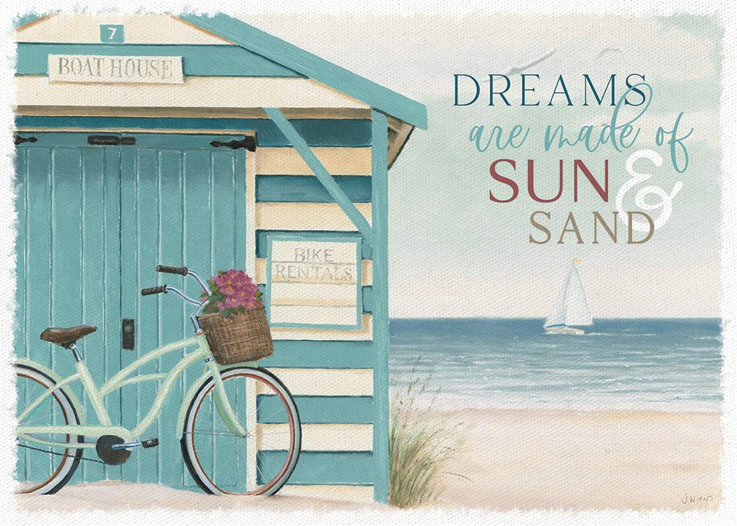 Dreams Are Made of Sun & Sand Canvas