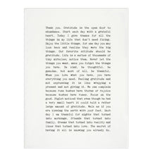 Load image into Gallery viewer, Tea Towel- Gratitude
