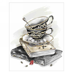 Tea Cups Canvas- Assorted