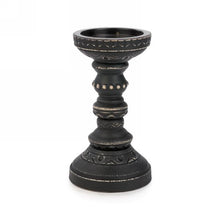 Load image into Gallery viewer, Black Antique Candle Holder -Assorted Sizes
