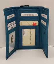 Load image into Gallery viewer, RFID Leather Wallet- Assorted Colors #W024A
