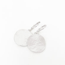Load image into Gallery viewer, Textured Flat Disk Drop Earrings- Assorted #029
