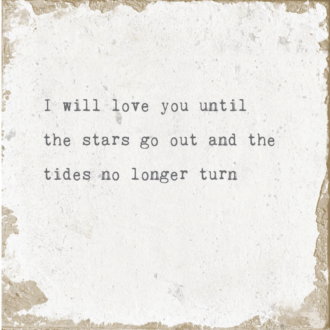 Coaster- I Will Love You