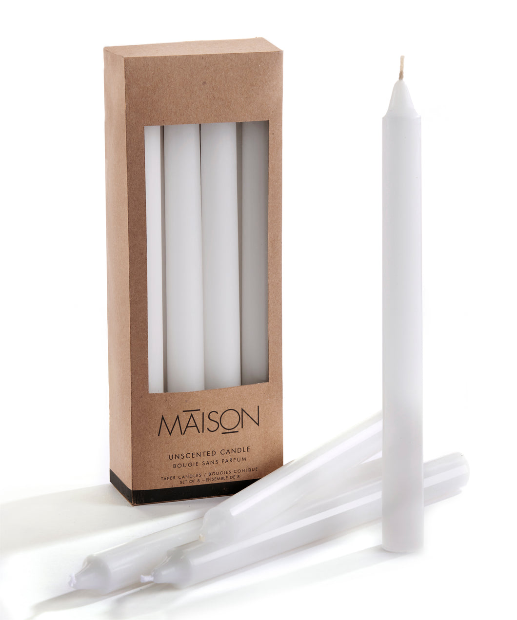 Taper Candles- White