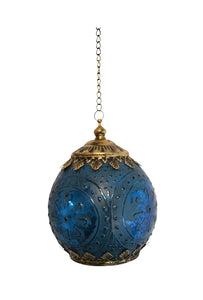 Lantern LED Round Blue