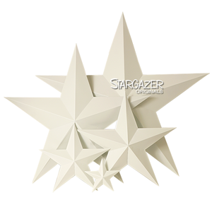 Pure White Star- Assorted Sizes