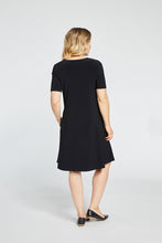 Load image into Gallery viewer, Sympli Short Sleeve Trapeze Dress
