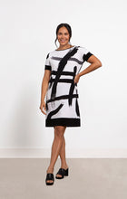 Load image into Gallery viewer, Sympli Short Sleeve Boat Neck Dress
